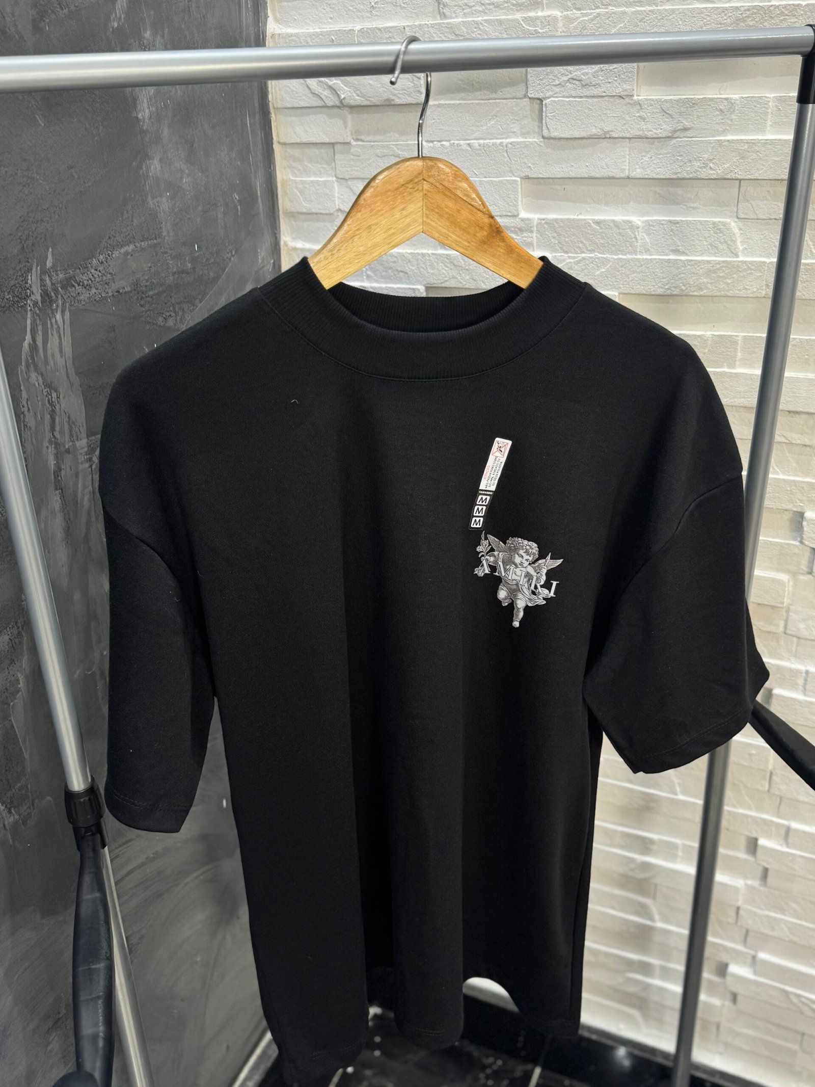 Oversized suedine Amiri