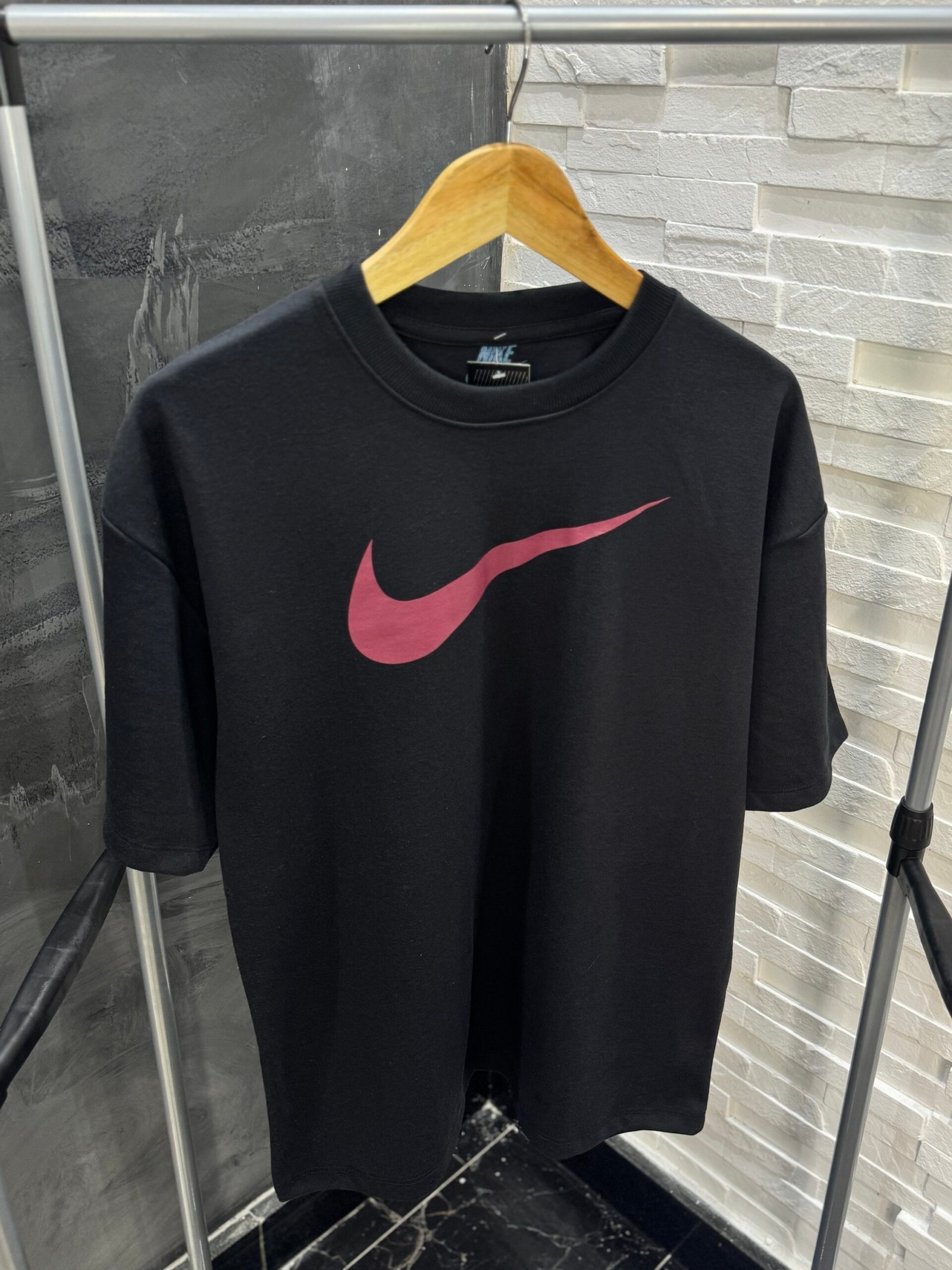 Oversized suedine Nike