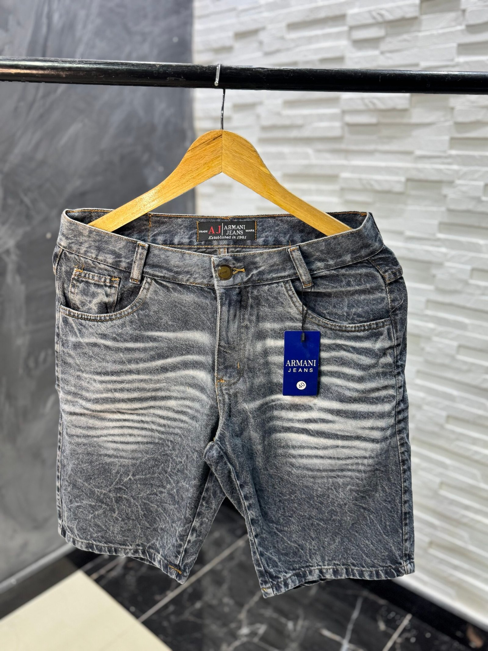 Bermuda jeans Armani