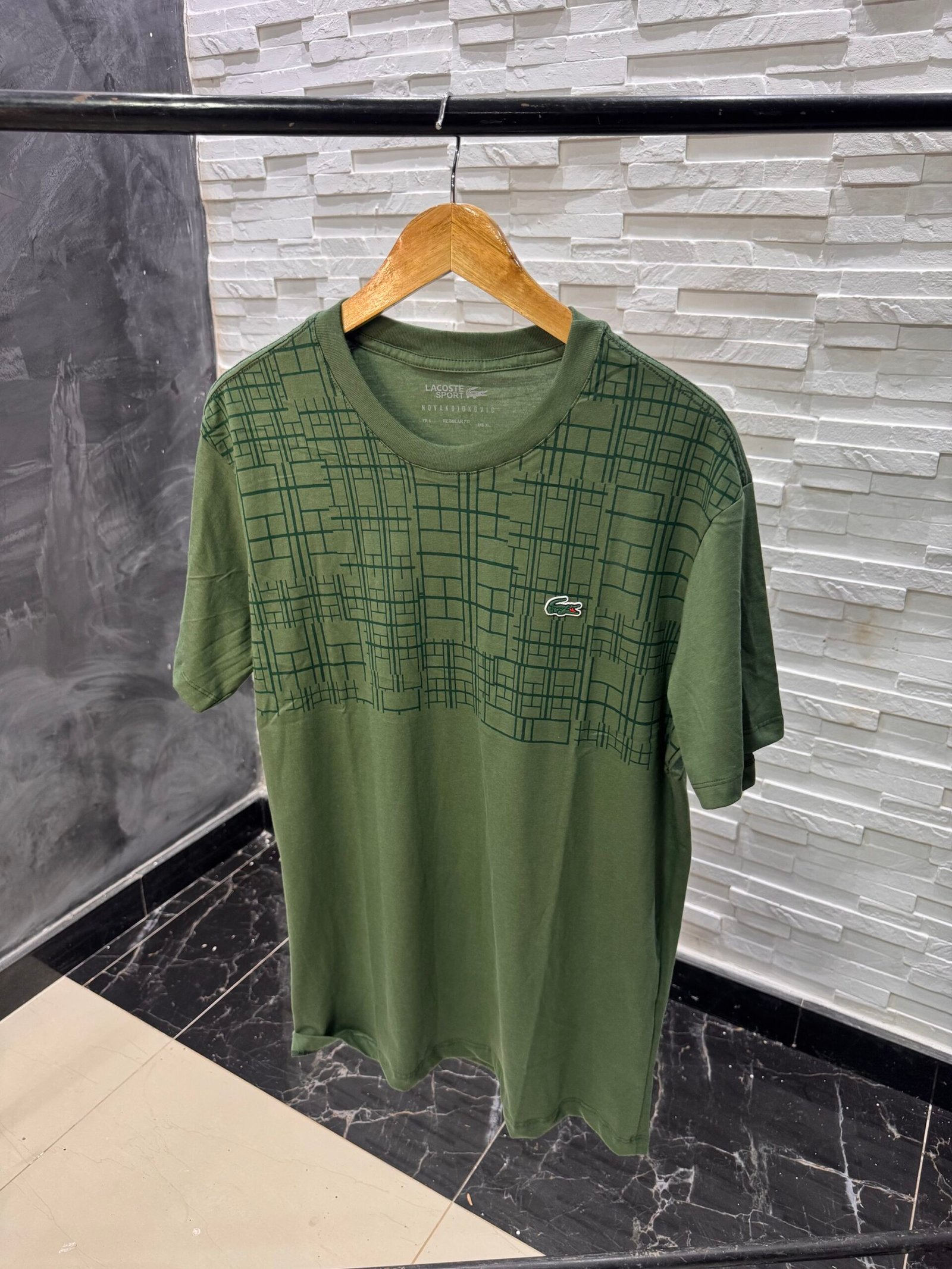 T-shirt Lacoste Novak• Djokovic